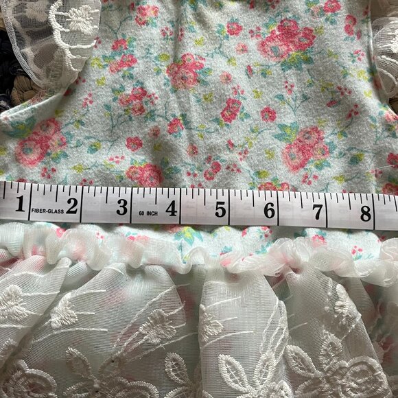 Laura Ashley Baby Floral Eyelet Lace Outfit - Picture 5 of 5